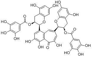 33377-72-9_茶黄素-3,3'-双没食子酸(TFBG)标准品_Reference Standards